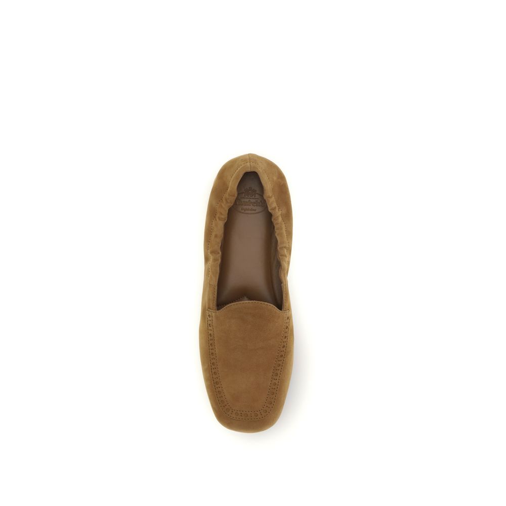 Church's Brown Calf Leather Bos Taurus Slip-On Loafers