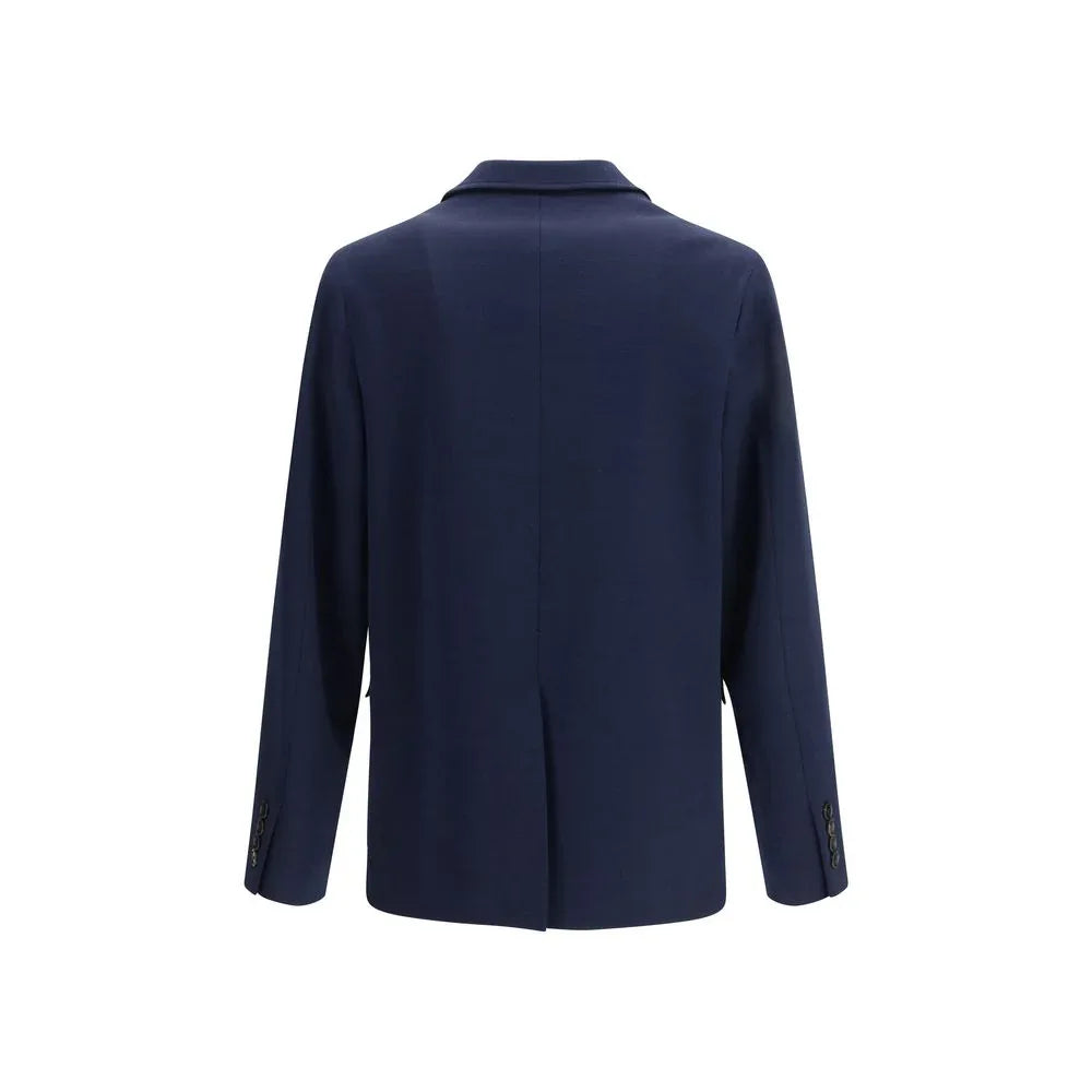 Gucci Blue Cotton Coat - Zeiniez