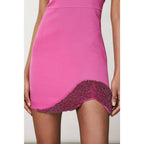 Patrizia Pepe Purple Polyester Casual Dress