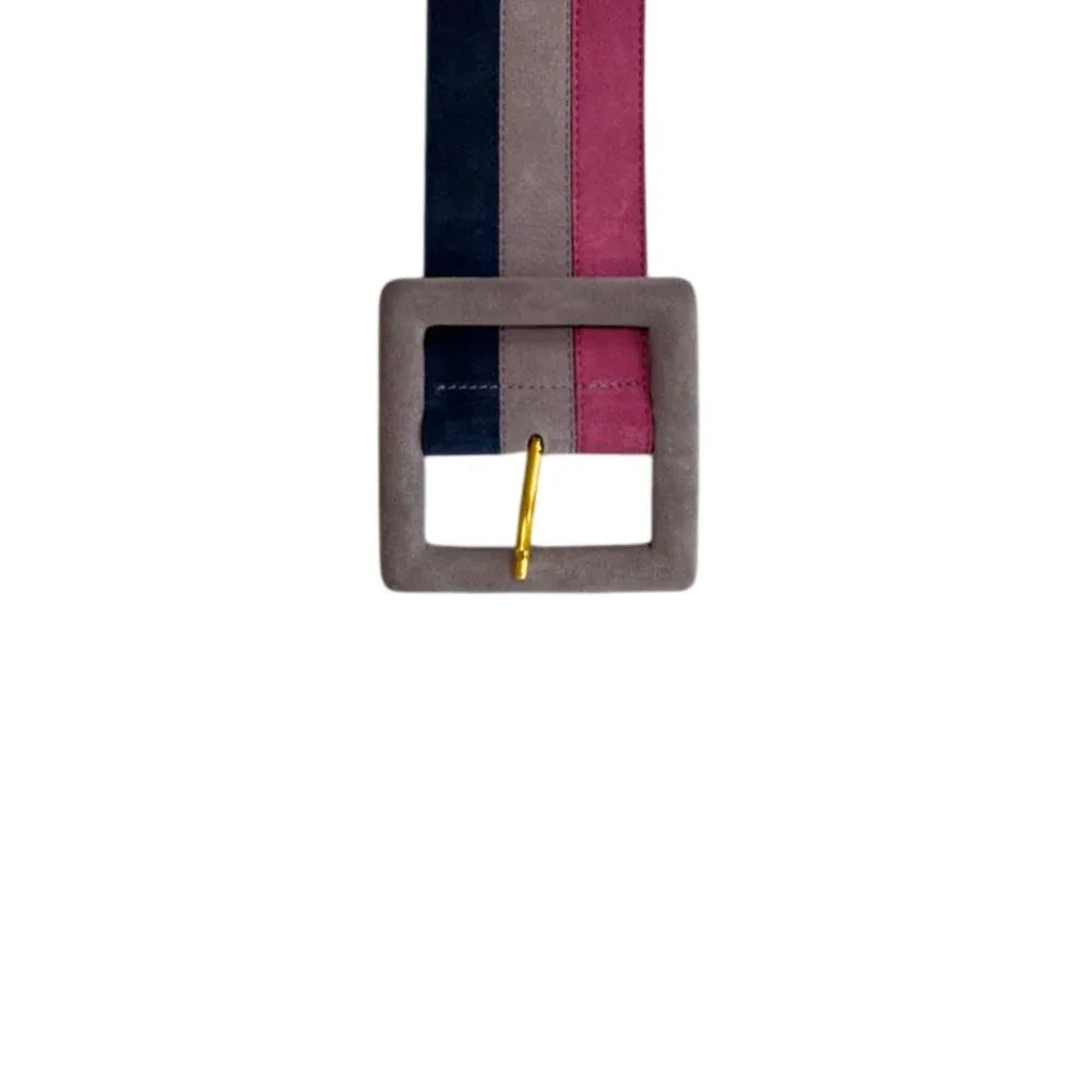 Borbonese Multicolor Genuine Leather Women Belt - Zeiniez