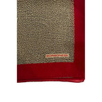 Borbonese Red Silk Women Scarf - Zeiniez