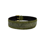 Borbonese Green Genuine Leather Women Belt - Zeiniez