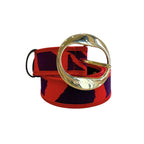 Borbonese Orange Genuine Leather Women Belt - Zeiniez