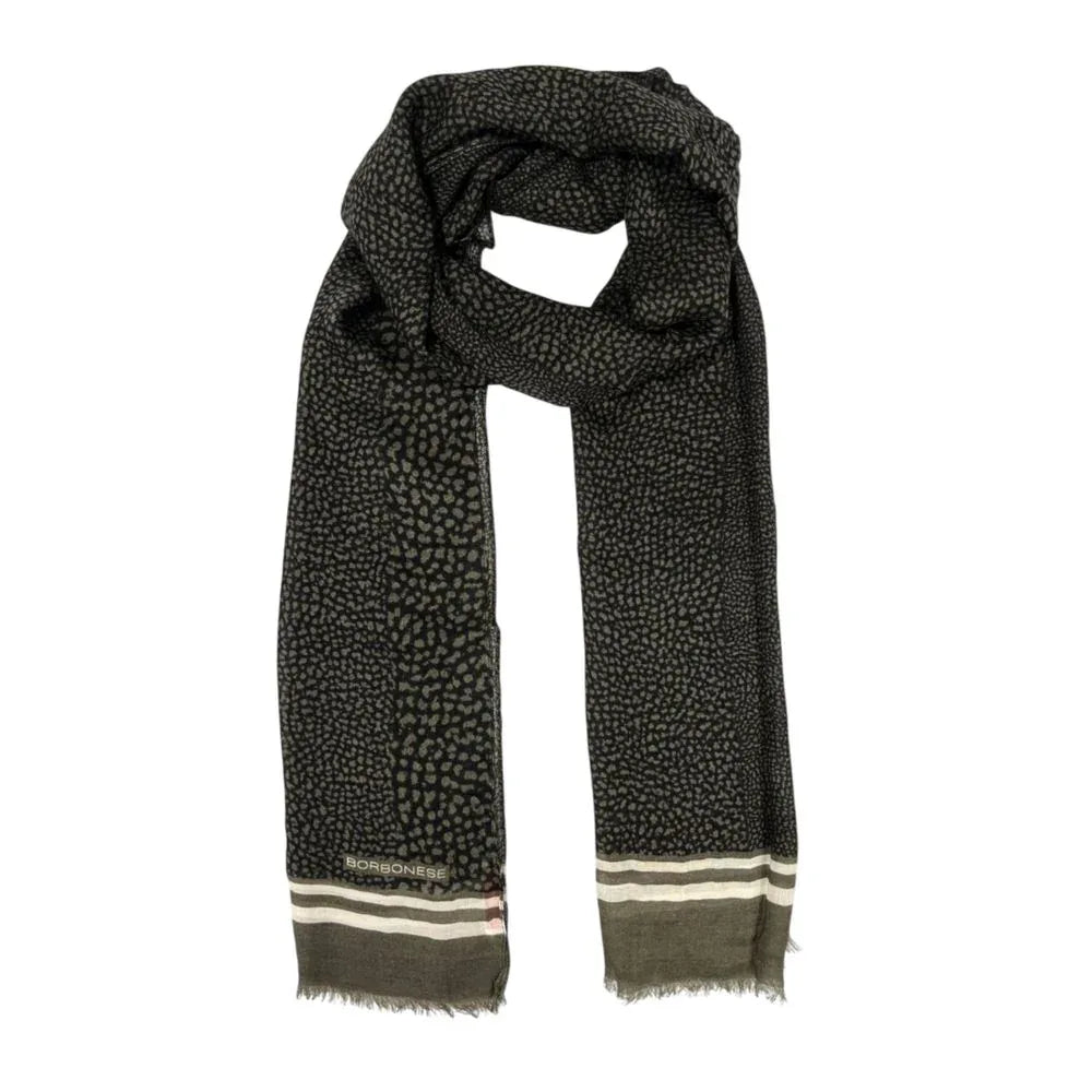 Borbonese Grey Modal Women Scarf - Zeiniez