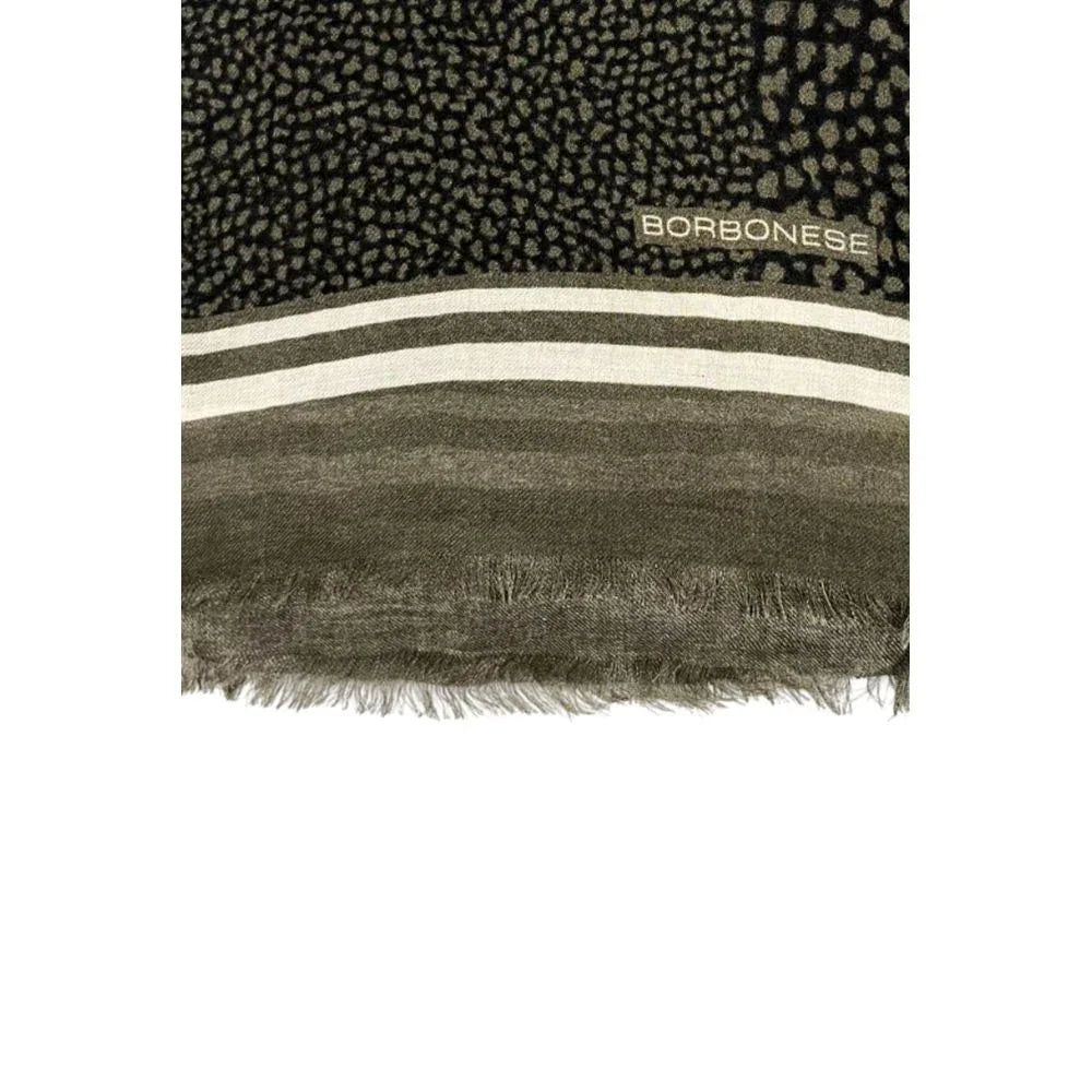 Borbonese Grey Modal Women Scarf - Zeiniez