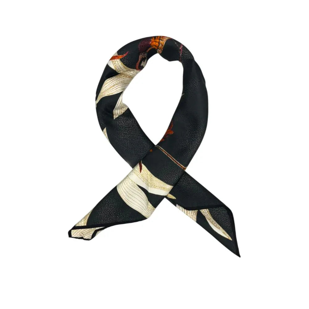 Borbonese Beige Silk Women Scarf - Zeiniez