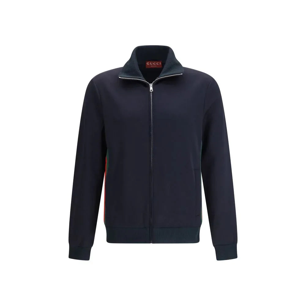 Gucci Blue Polyester Shell Jacket - Zeiniez