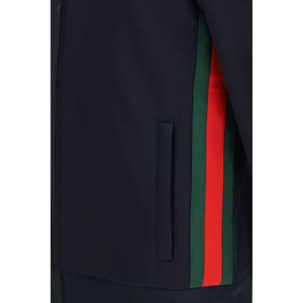 Gucci Blue Polyester Shell Jacket - Zeiniez