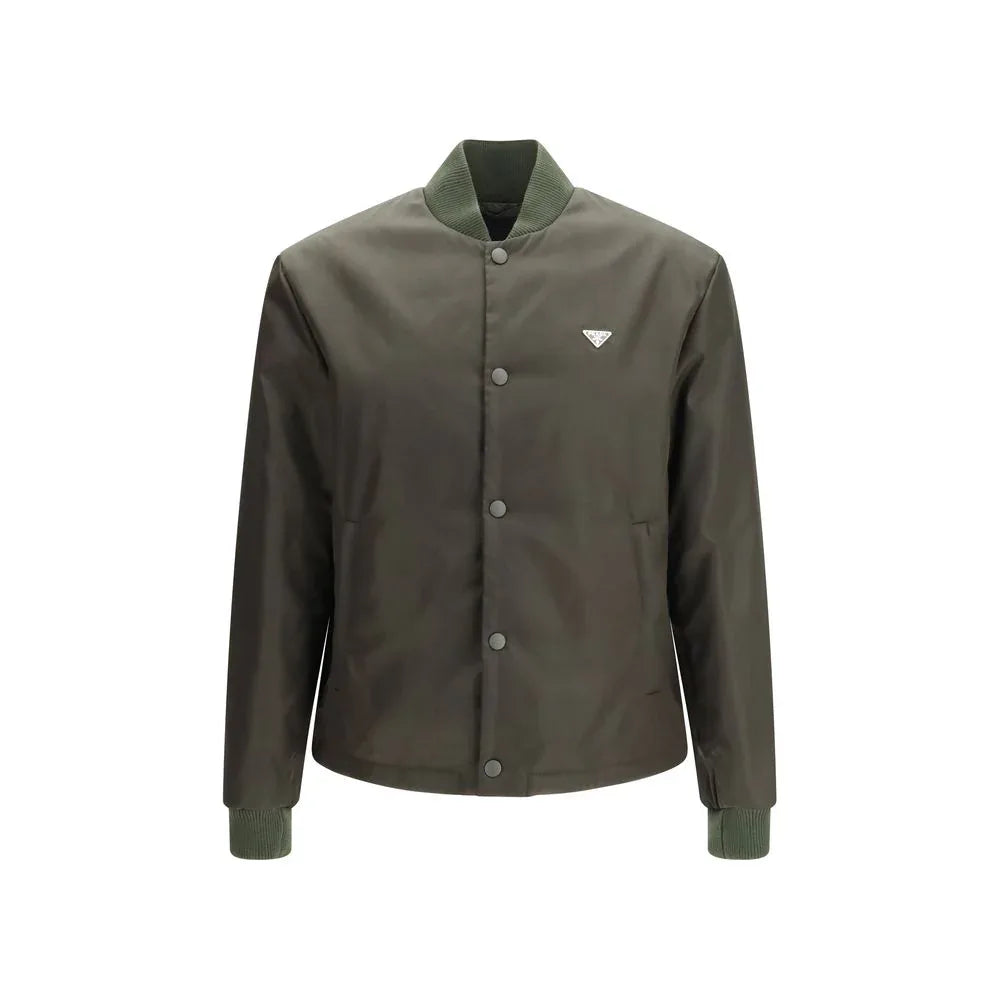 Prada Bicolor Nylon Bomber - Zeiniez