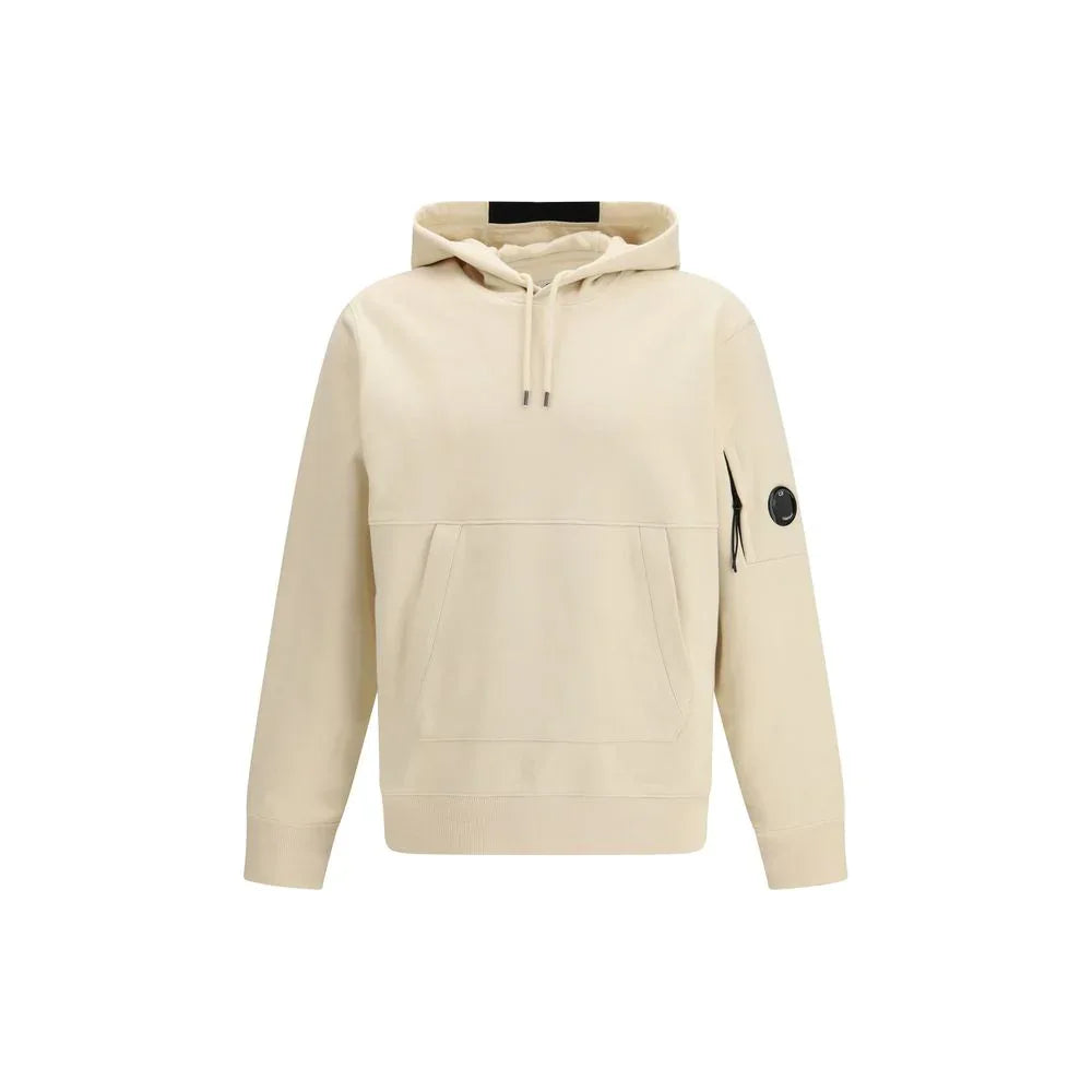 C.P. Company Beige Cotton Sweatshirt - Zeiniez