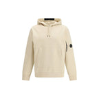 C.P. Company Beige Cotton Sweatshirt - Zeiniez