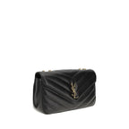 Saint Laurent Black Calf Leather Bos Taurus Shoulder Bag - Zeiniez