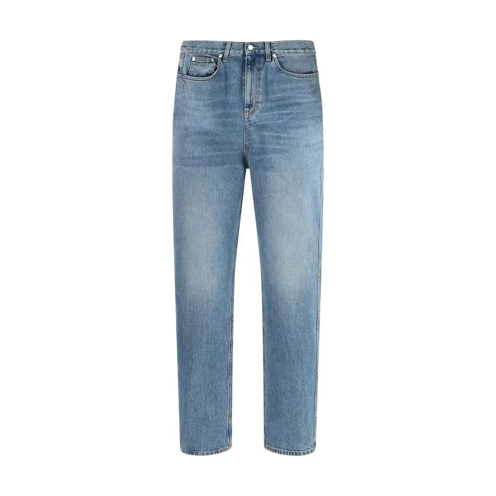Gucci Blue Cotton Slim Fit Jeans - Zeiniez