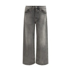 Golden Goose Gray Cotton Relaxed Fit Jeans - Zeiniez