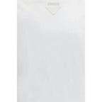 Prada White Cotton T-Shirt - Zeiniez