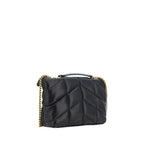 Saint Laurent Black Lamb Ovis Aries Aries Shoulder Bag - Zeiniez