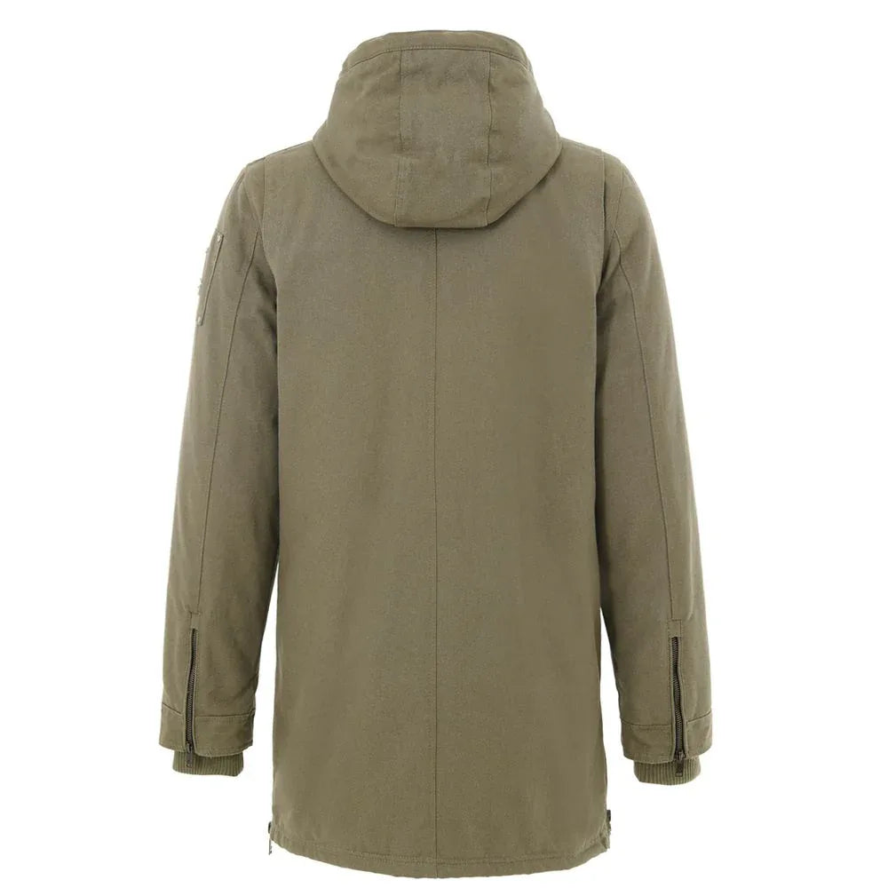 Moose Knuckles Green Cotton Parka - Zeiniez