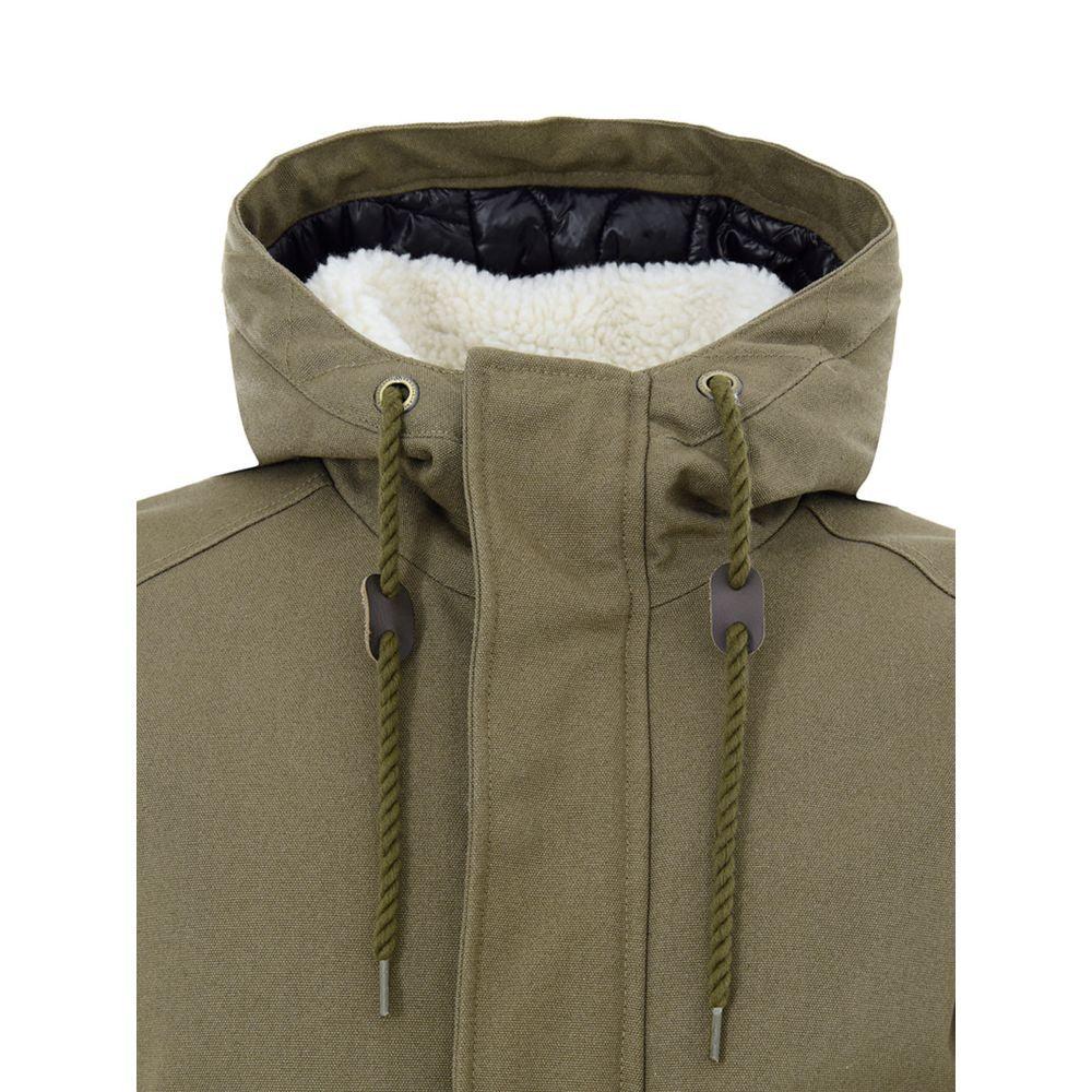 Moose Knuckles Green Cotton Parka - Zeiniez