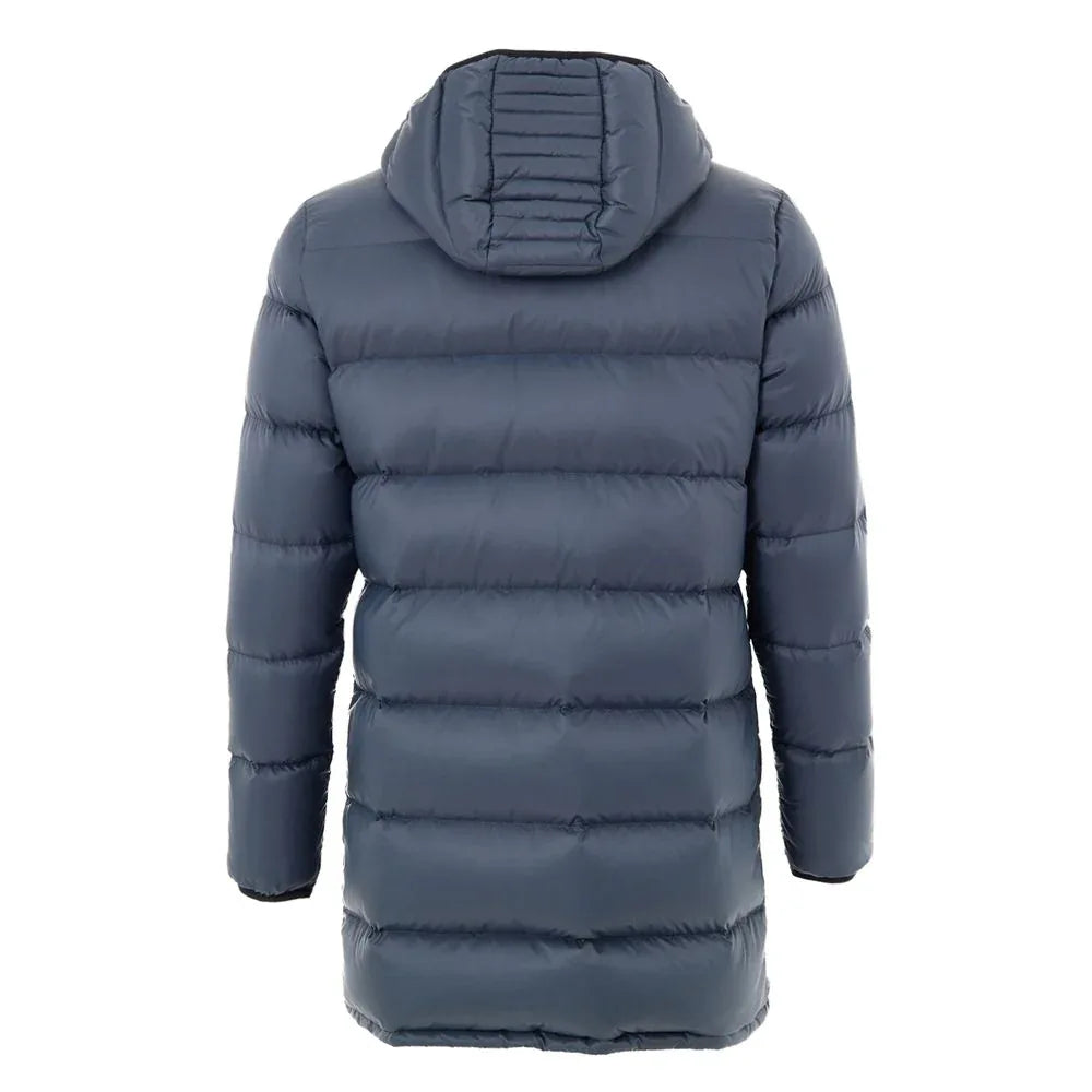 Moose Knuckles Gray Nylon Coat - Zeiniez