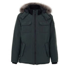 Moose Knuckles Green Nylon Parka - Zeiniez