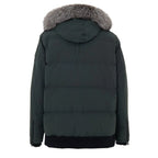 Moose Knuckles Green Nylon Parka - Zeiniez