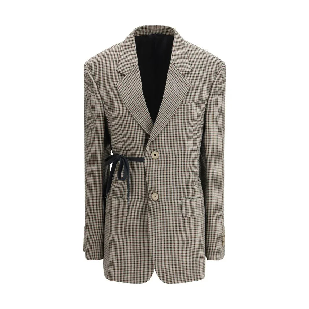 Balenciaga Multicolor Lyocell Coat - Zeiniez