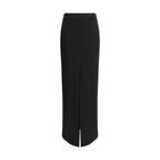 Tom Ford Black Acetate Long Skirt - Zeiniez