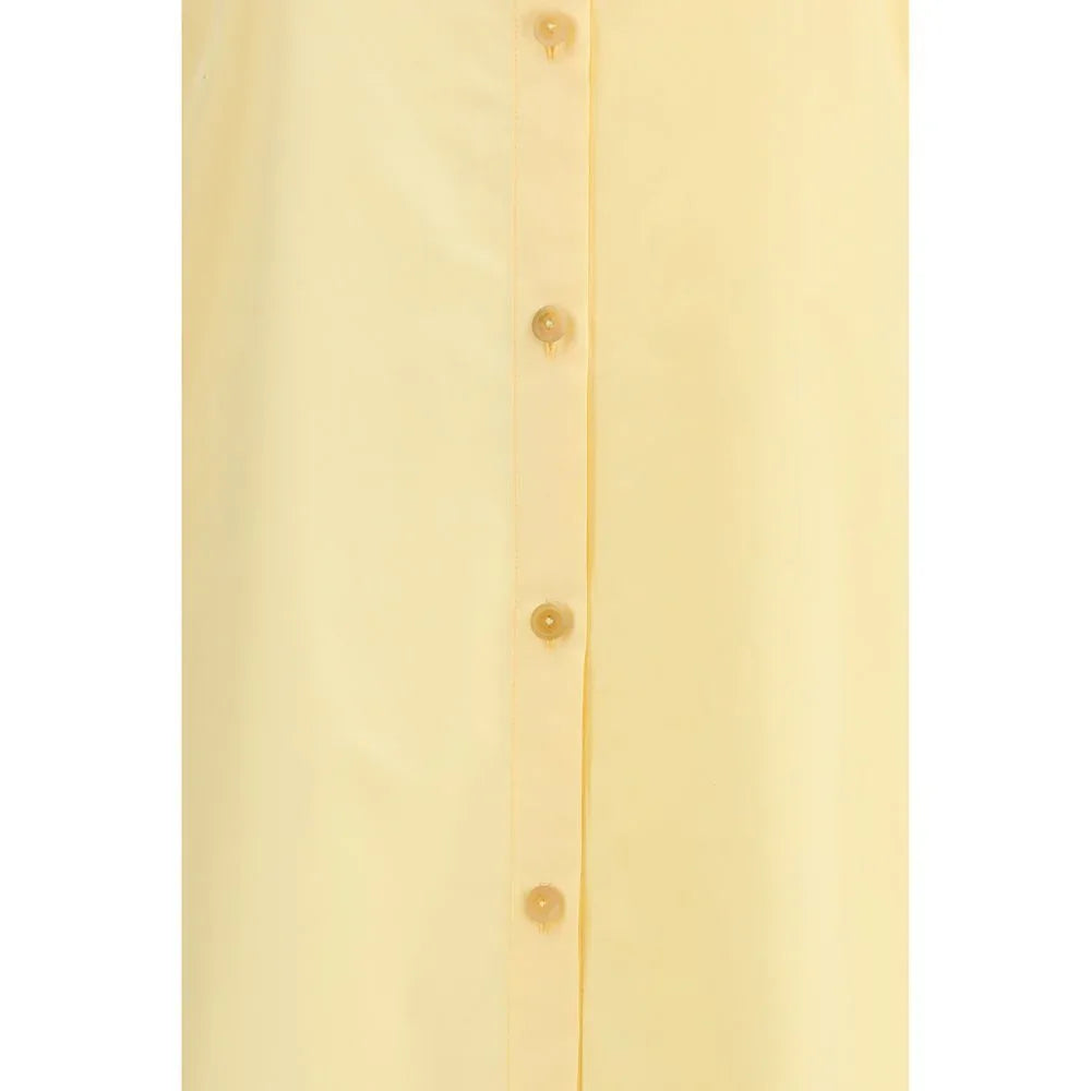 Khaite Bicolor Cotton Casual Dress - Zeiniez