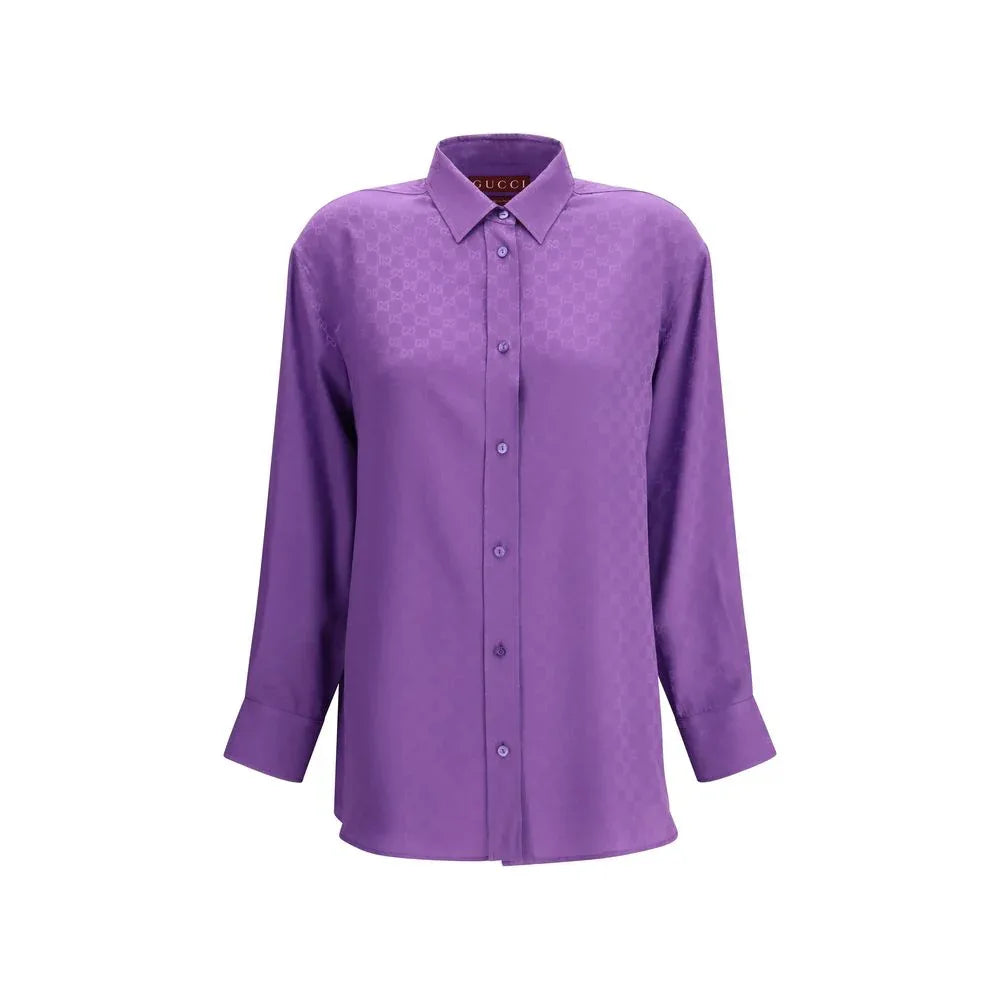 Gucci Multicolor Silk Dress Shirt - Zeiniez