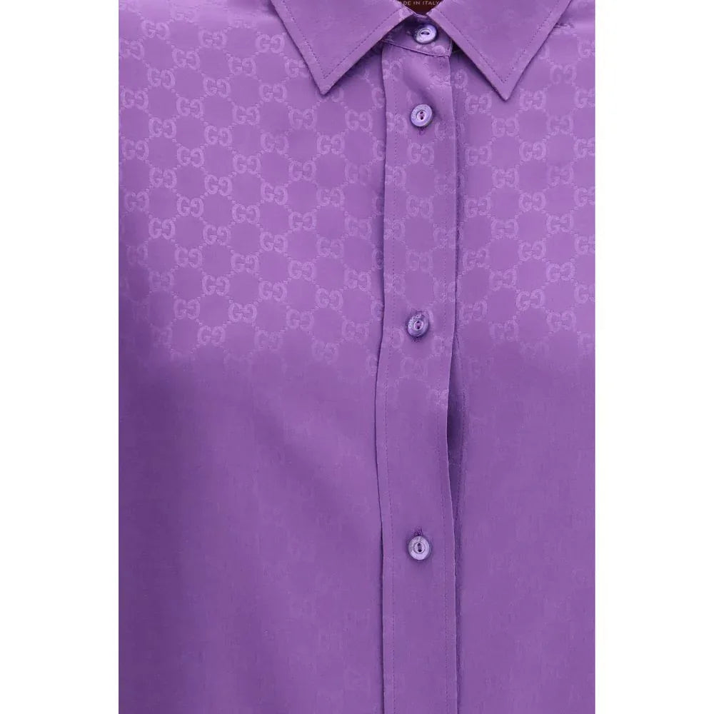 Gucci Multicolor Silk Dress Shirt - Zeiniez