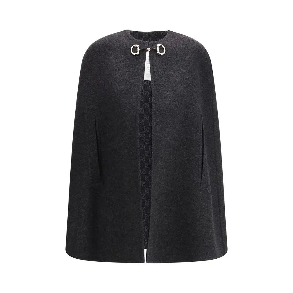 Gucci Gray Wool Coat - Zeiniez