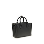 MCM Black Calf Leather Bos Taurus Handbag