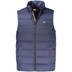 Tommy Hilfiger Blue Nylon Men's Sleeveless Jacket - Zeiniez