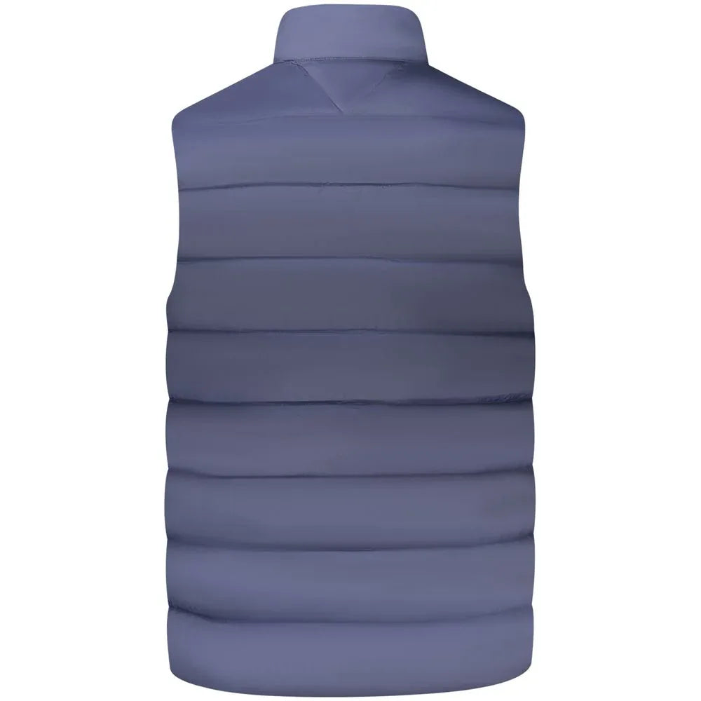 Tommy Hilfiger Blue Nylon Men's Sleeveless Jacket - Zeiniez