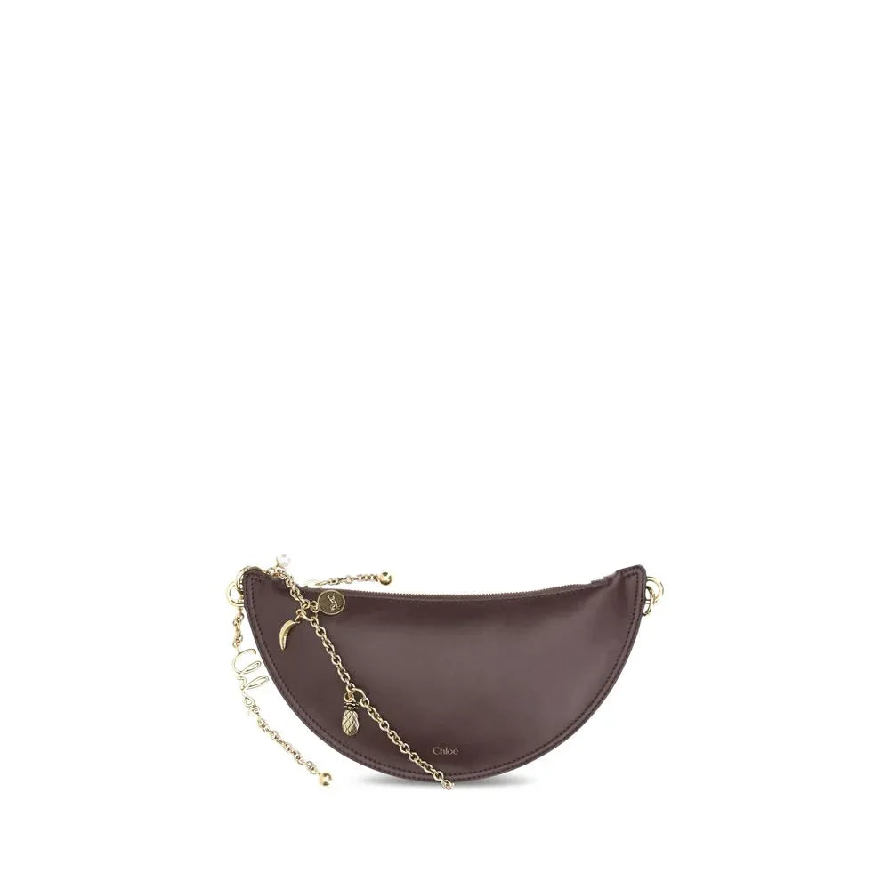 Chloé Brown Lamb Ovis Aries Aries Shoulder Bag - Zeiniez