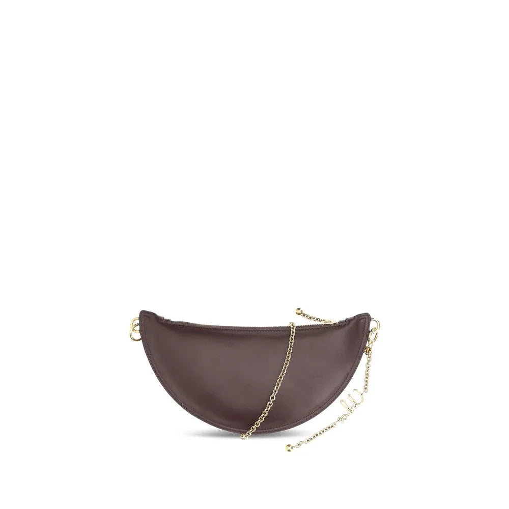 Chloé Brown Lamb Ovis Aries Aries Shoulder Bag - Zeiniez