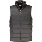 Tommy Hilfiger Black Nylon Men's Vest Jacket