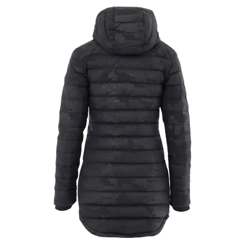 Moose Knuckles Black Nylon Coat - Zeiniez
