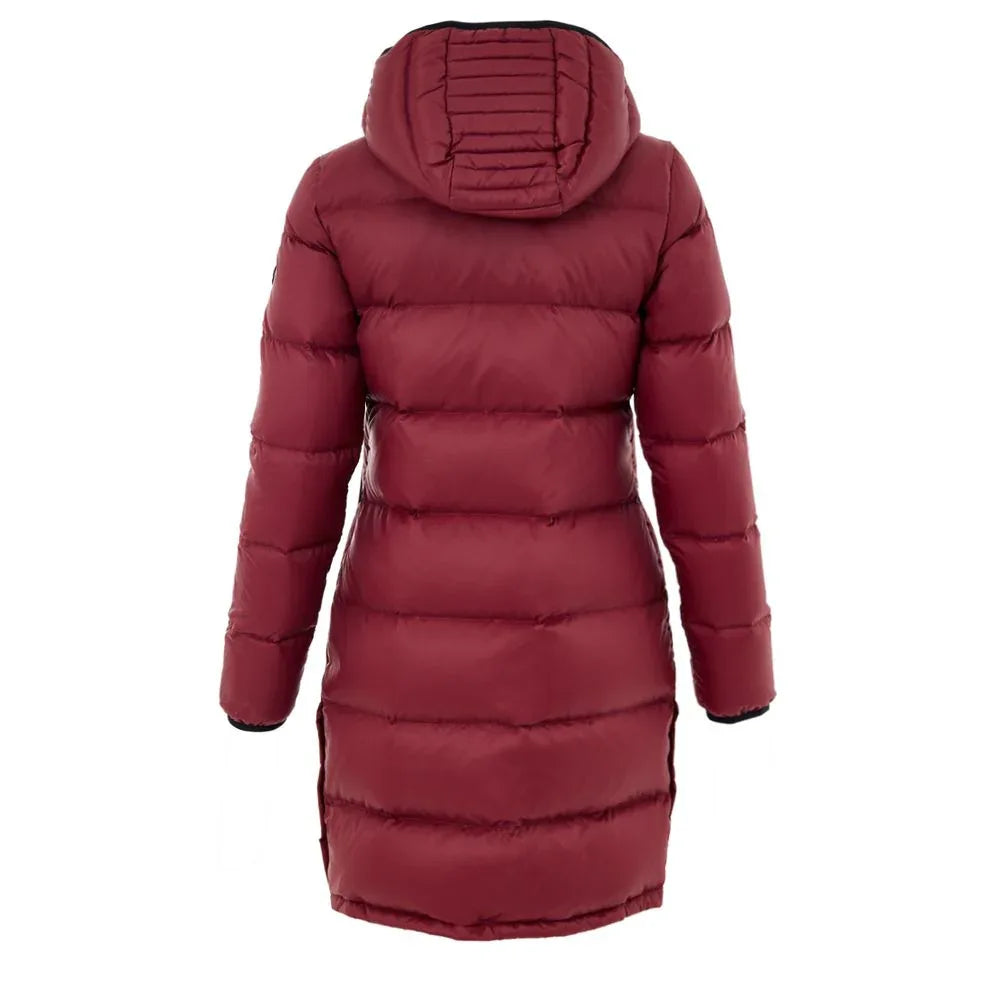 Moose Knuckles Bordeaux Cotton Full-Length Jacket - Zeiniez
