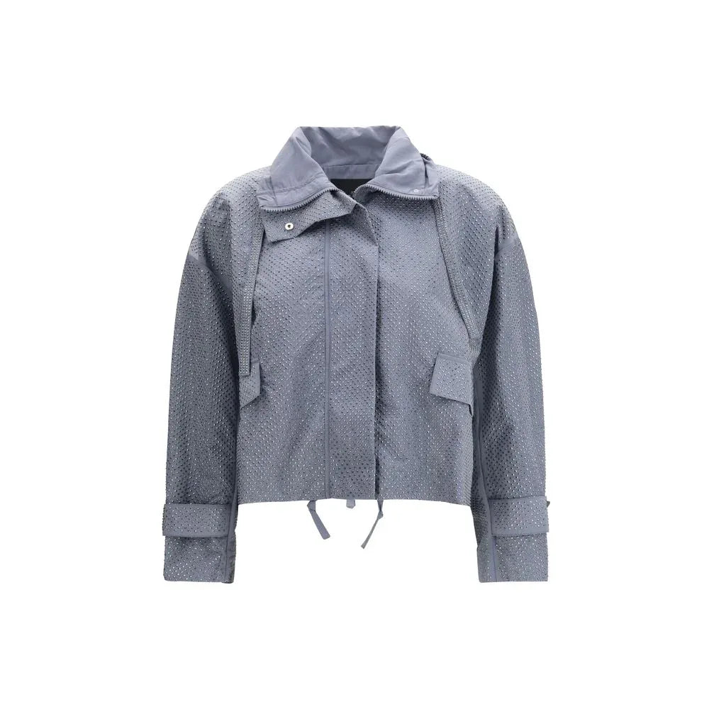 PINKO Blue Polyester Shell Jacket - Zeiniez