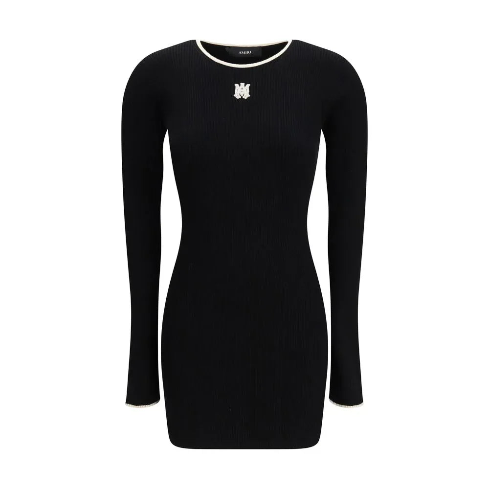 Amiri Black Viscose Casual Dress - Zeiniez