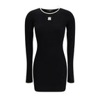 Amiri Black Viscose Casual Dress - Zeiniez
