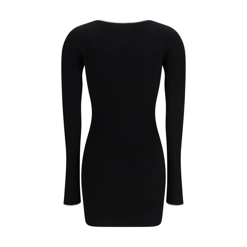 Amiri Black Viscose Casual Dress - Zeiniez