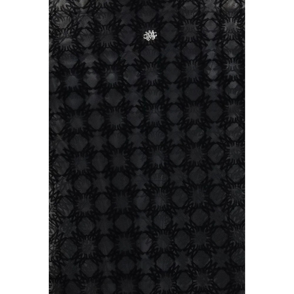 Amiri Black Polyester Pattern Shirt - Zeiniez