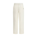 Brunello Cucinelli Beige Cotton Casual Pants - Zeiniez