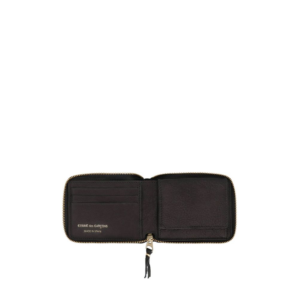 Comme Des Garçons Black Calfskin Wallet