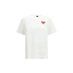 PINKO White Cotton T-Shirt - Zeiniez