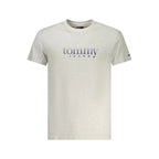Tommy Hilfiger Gray Cotton Men's T-Shirt - Zeiniez
