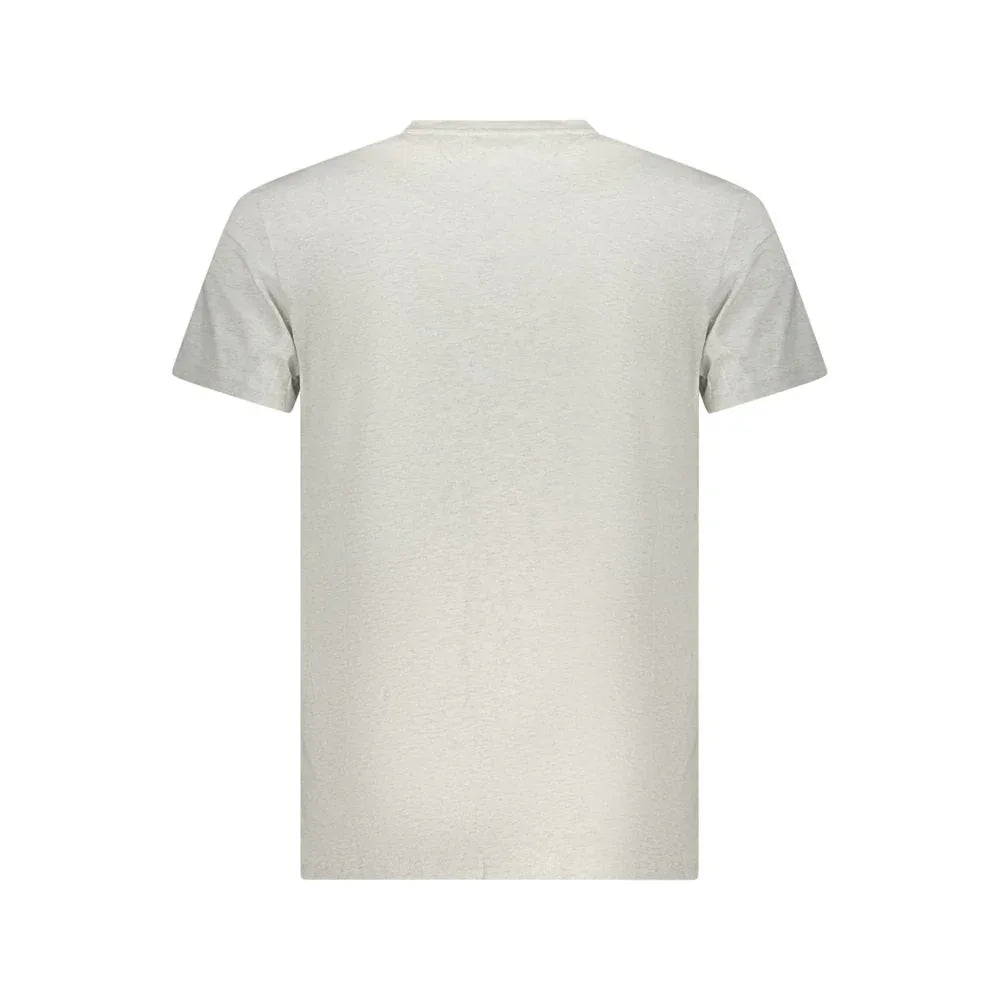 Tommy Hilfiger Gray Cotton Men's T-Shirt - Zeiniez