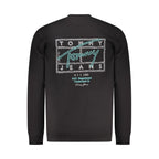 Tommy Hilfiger Black Cotton Men Sweatshirt